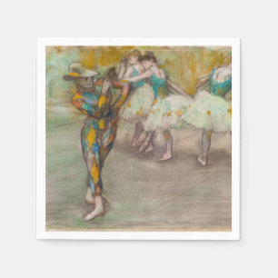 Edgar Degas - Harlequin Dance Serviette