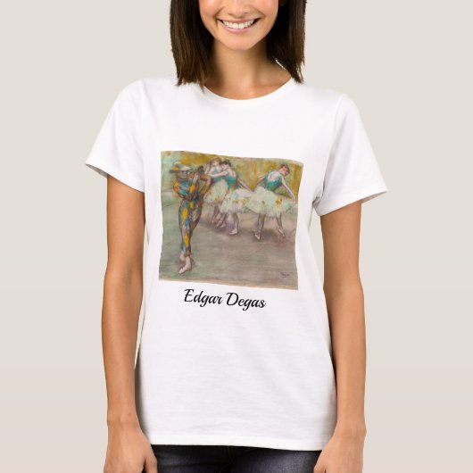 Edgar Degas - Harlequin Dance T-Shirt (Vorderseite)