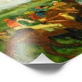 Edgar Degas Horseback Riding Fotodruck (Ecke)