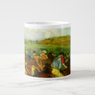 Edgar Degas Horseback Riding Jumbo-Tasse