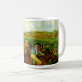 Edgar Degas Horseback Riding Kaffeetasse (VorderseiteRechts)