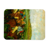 Edgar Degas Horseback Riding Magnet (Horizontal)
