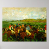 Edgar Degas Horseback Riding Poster (Vorne)