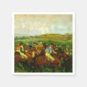 Edgar Degas Horseback Riding Serviette (Vorderseite)