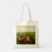 Edgar Degas Horseback Riding Tragetasche (Rückseite)