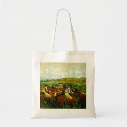 Edgar Degas Horseback Riding Tragetasche (Vorne)