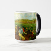 Edgar Degas Horseback Riding Verwandlungstasse (VorderseiteRechts)