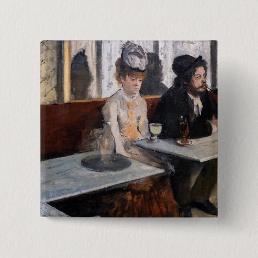 Edgar Degas - Im Café / The Absinthe Button (Vorderseite)
