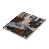 Edgar Degas - Im Café / The Absinthe Fliese (Seite)