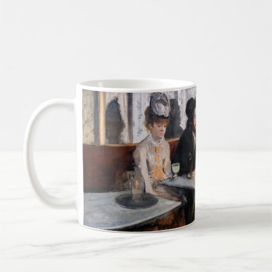 Edgar Degas - Im Café / The Absinthe Kaffeetasse (Links)