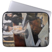 Edgar Degas - Im Café / The Absinthe Laptopschutzhülle (Vorderseite)