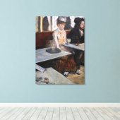 Edgar Degas - Im Café / The Absinthe Leinwanddruck (Insitu (Holzboden))