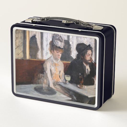 Edgar Degas - Im Café / The Absinthe Metall Brotdose (Rückseite)