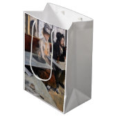 Edgar Degas - Im Café / The Absinthe Mittlere Geschenktüte (Vorderseite Schrägansicht)