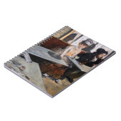 Edgar Degas - Im Café / The Absinthe Notizblock (Linke Seite)