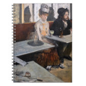 Edgar Degas - Im Café / The Absinthe Notizblock (Vorderseite)