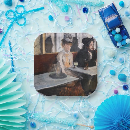 Edgar Degas - Im Café / The Absinthe Pappteller (Party)