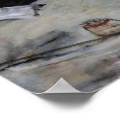 Edgar Degas - Im Café / The Absinthe Poster (Ecke)