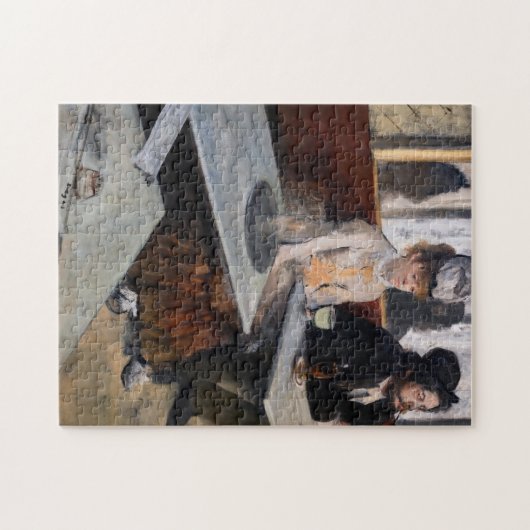 Edgar Degas - Im Café / The Absinthe Puzzle (Horizontal)