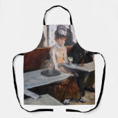 Edgar Degas - Im Café / The Absinthe Schürze (Vorderseite)