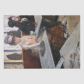 Edgar Degas - Im Café / The Absinthe Seidenpapier (Vorderseite)