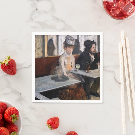 Edgar Degas - Im Café / The Absinthe Serviette (Beispiel)