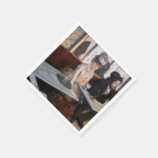 Edgar Degas - Im Café / The Absinthe Serviette (Ecke)