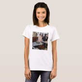 Edgar Degas - Im Café / The Absinthe T-Shirt (Vorne ganz)