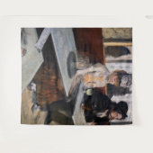 Edgar Degas - Im Café / The Absinthe Wandteppich (Vorderseite (Horizontal))