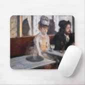 Edgar Degas - In einem Café / Der Absinth Mousepad (Mit Mouse)