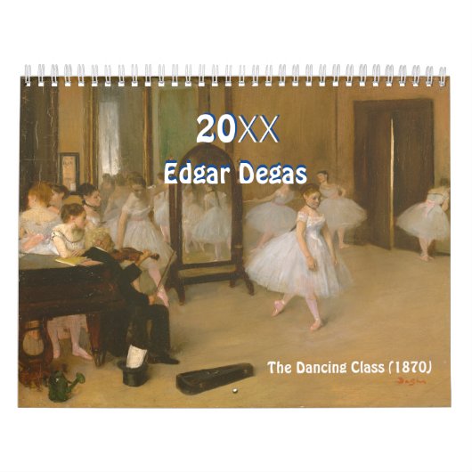 Edgar Degas Kalender Impressionisten (Titelbild)