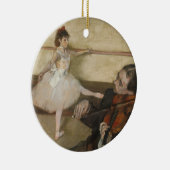Edgar Degas Keramik Ornament (Rechts)