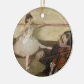 Edgar Degas Keramik Ornament (Links)