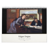Edgar Degas Kunst-Wandkalender Kalender (Titelbild)
