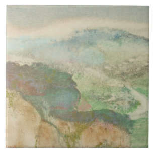 Edgar Degas - Landschaft Fliese