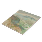 Edgar Degas - Landschaft Fliese (Seite)