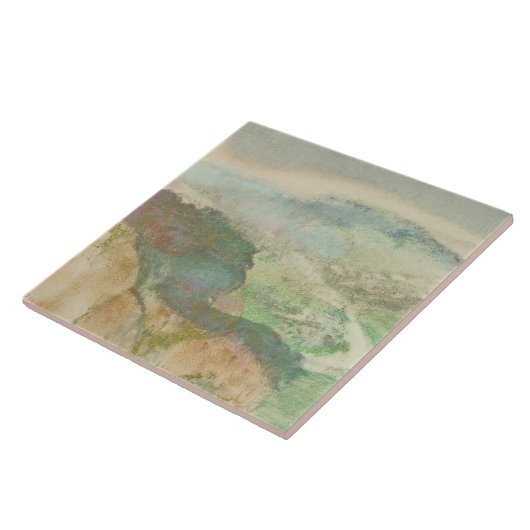 Edgar Degas - Landschaft Fliese (Seite)