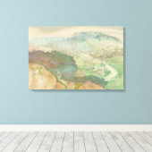 Edgar Degas - Landschaft Leinwanddruck (Insitu (Holzboden))
