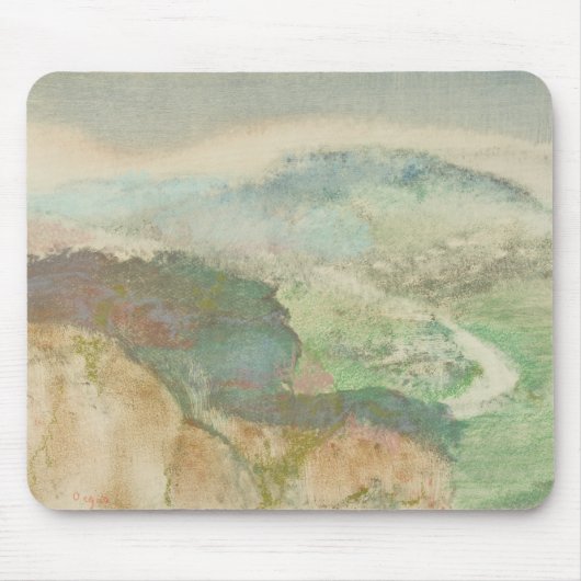 Edgar Degas - Landschaft Mousepad (Vorne)