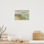 Edgar Degas - Landschaft Poster (Küche)