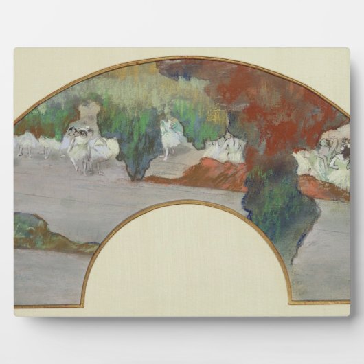 Edgar Degas | Lüfter, c.1879 Fotoplatte (Vorderseite)