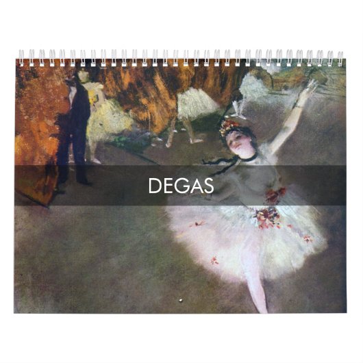 Edgar Degas Meisterwerk Kalender (Titelbild)