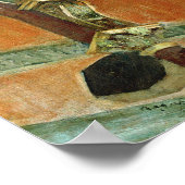 Edgar Degas | Miss La la beim Cirque Fernando Poster (Ecke)