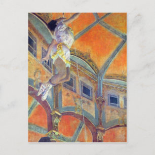 Edgar Degas - Miss Lala in Circus Fernando Postkarte