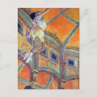 Edgar Degas - Miss Lala in Circus Fernando Postkarte