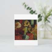 Edgar Degas - Modeprodukt 1885 Frauenhut Postkarte (Stehend Vorderseite)