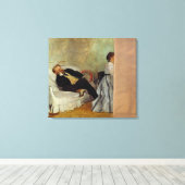 Edgar Degas | Monsieur und Madame Edouard Manet Leinwanddruck (Insitu (Holzboden))
