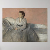 Edgar Degas Mrs Rene Impressionismus Art Poster (Vorne)