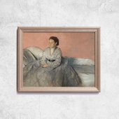 Edgar Degas Mrs Rene Impressionismus Art Poster