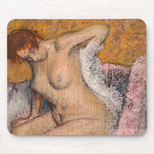 Edgar Degas - Nach dem Bad Mousepad (Vorne)